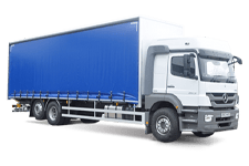 Car Hire Aberdare - 26 Tonne Curtain Side Truck - Truck hire Aberdare