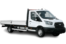 Car Hire Aberdare - Ford Transit Dropside Van - Van hire Aberdare